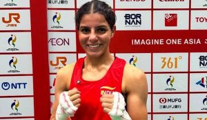 Sakshi upsets Olympic medallist, Jadumani also wins; duo enters Asiad last-16