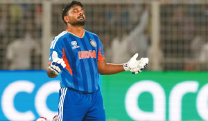 Sanju's 97 not out seals India's semifinal berth