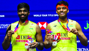 Satwik-Chirag win maiden Singapore Open crown