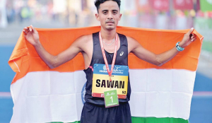Sawan Barwal breaks Shivnath Singh’s 48-year-old marathon national record