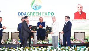Saxena inaugurates DDA Green Expo 2026