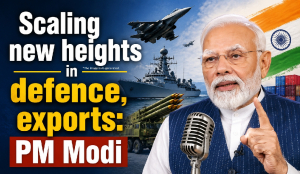 Scaling new heights in defence, exports: PM Modi