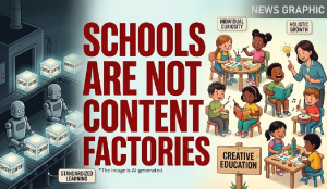 Schools are not content factories