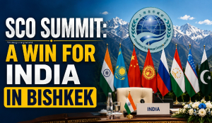 SCO Summit: A win for India in Bishkek