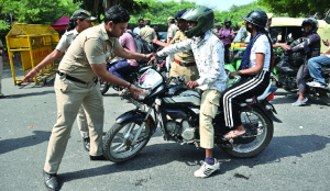 Scooty rides, long walks and detours to reach protest site