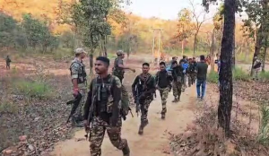 Security forces unearth Naxal dump in Chhattisgarh forest, seize huge cache of arms and ammunition