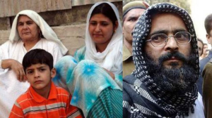 Shed built by relatives of Afzal Guru on flood basin land in Sopore demolished