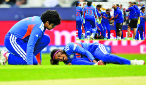 Shreyanka Patil ruled out with ankle injury