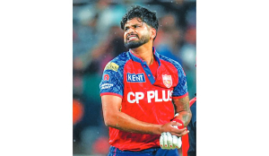 Shreyas Iyer fined `12 lakh for slow-over rate