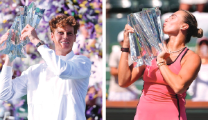 Sinner, Sabalenka win maiden Indian Wells titles
