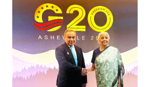 Sitharaman meets Qatar Finance Minister on G20 sidelines