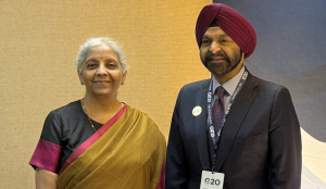 Sitharaman meets World Bank chief Ajay Banga, eyes larger role for private capital