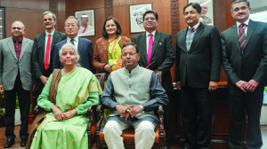 Sitharaman set to break record with 9th Budget