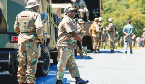 South Africa deploys troops to tackle crime