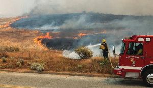 Southern California wildfire mostly contained