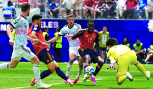 Spain edges Belgium 2-1 in WC quarterfinals