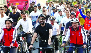 Sports ministry launches cycle friendly campus certification