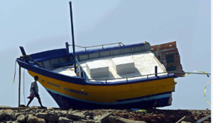 Sri Lanka Navy launches rescue after Indian vessel hits reef, 11 aboard