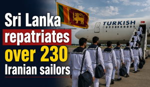 Sri Lanka repatriates over 230 Iranian sailors