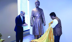 Statue of Swami Vivekananda unveiled at Indian mission in US
