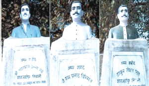 Statues of Kakori martyrs razed in Shahjahanpur