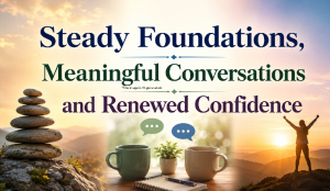Steady Foundations, Meaningful Conversations and Renewed Confidence