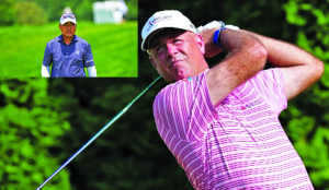 Stewart Cink, Charlie Wi share US Senior Open lead after opening 67s