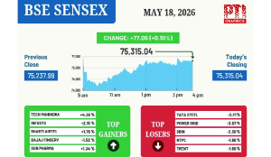 Stock markets end marginally higher