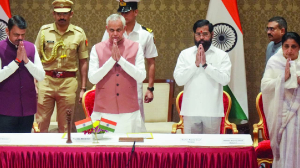 Sunetra Pawar takes oath as Maharashtra’s Deputy CM