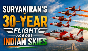 Suryakiran’s 30-Year flight across Indian skies