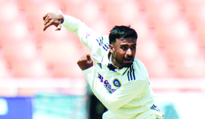 Suthar brilliant on debut as India take control against Afghanistan