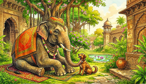 Table with Moral – Abhinha Jataka No. 27 (Book 1 Ekanipat)