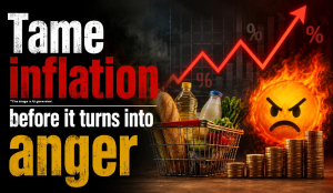 Tame inflation before it turns into anger