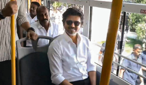 Tamil Nadu CM Vijay flags off 300 new state buses