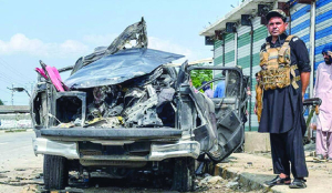 Targeted attack on police vehicle in Pak leaves constable dead