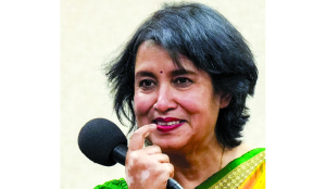 Taslima backs UCC, targets madrasas