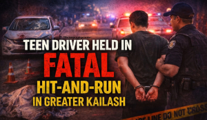 Teen driver held in fatal hit-and-run in Greater Kailash