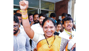 Telangana Jagruthi chief Kavitha discharged in Delhi excise case