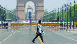 Temperature drops slightly in Capital, IMD predicts light rain on Sunday