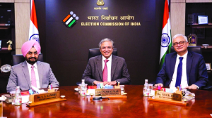 Tempers flare at TMC, ECI meet