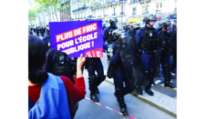 Tens of thousands protest for more school funding in France