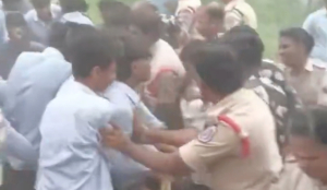 Tension erupts at Telangana polytechnic as students clash with police over GO 97