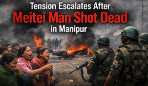 Tension escalates after Meitei man shot dead in Manipur