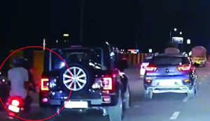 Thar hits bike on Dwarka Expressway, flees scene