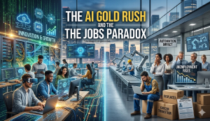The AI gold rush and the jobs paradox