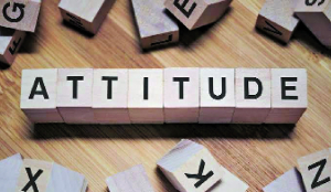 The attitude that shapes society