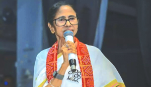 The cat is out of the bag: Mamata on BJP stamp row