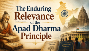 The Enduring Relevance of the Apad Dharma Principle