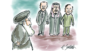 The Makkah triangle and the Iran test