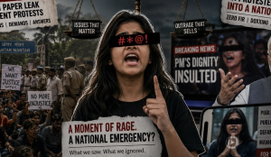 The real outrage wasn't the girl's profanity but what it distracted us from